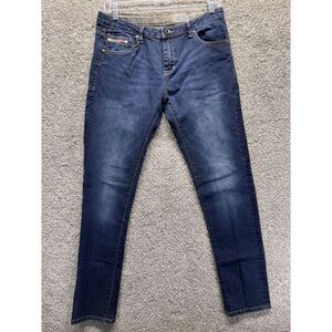 Diesel Kid Waykee - J US Jeans 16Y Boy's Regular Straight Stretch‎ Blue KXA1N